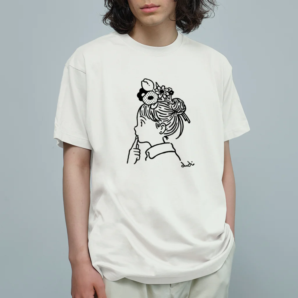 あわいの花を考える オーガニックコットンTシャツ