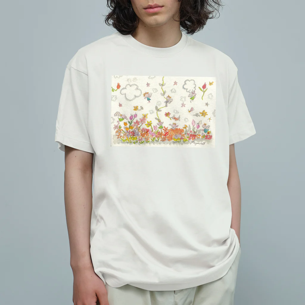 Ryncosmogonyの想像してごらん Organic Cotton T-Shirt