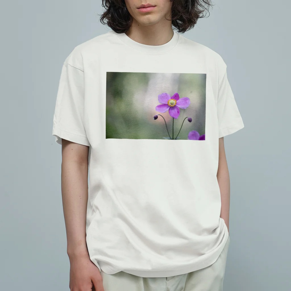 nonbirieartのRIE CAMERA オーガニックコットンTシャツ