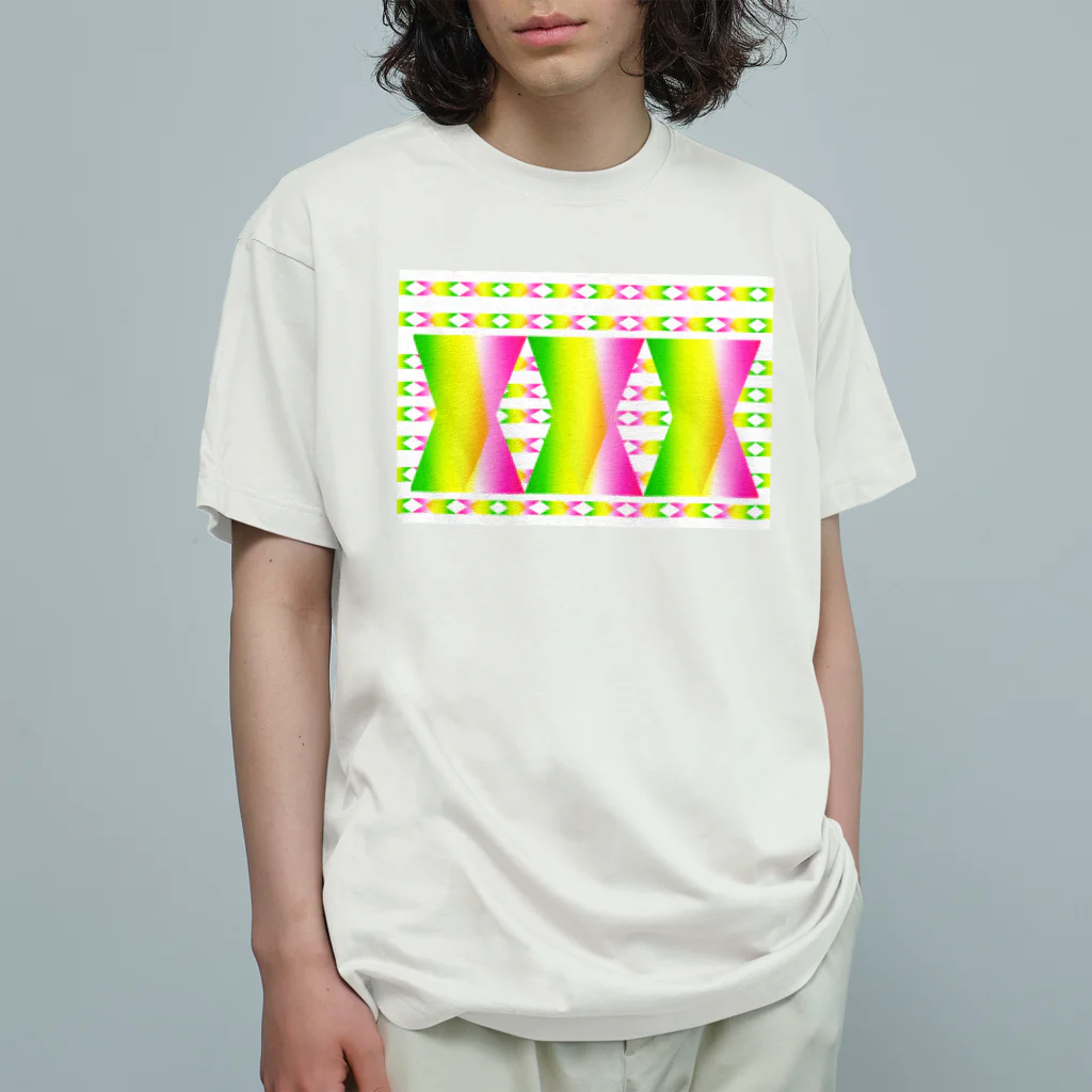 ✨🌈✨ユラクラカン🇯🇵 ✨🌈✨の🌸春色虹グラス🌈 Organic Cotton T-Shirt