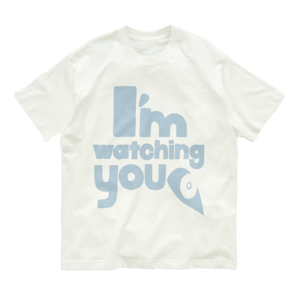 mokasの羽T　watching　淡 Organic Cotton T-Shirt