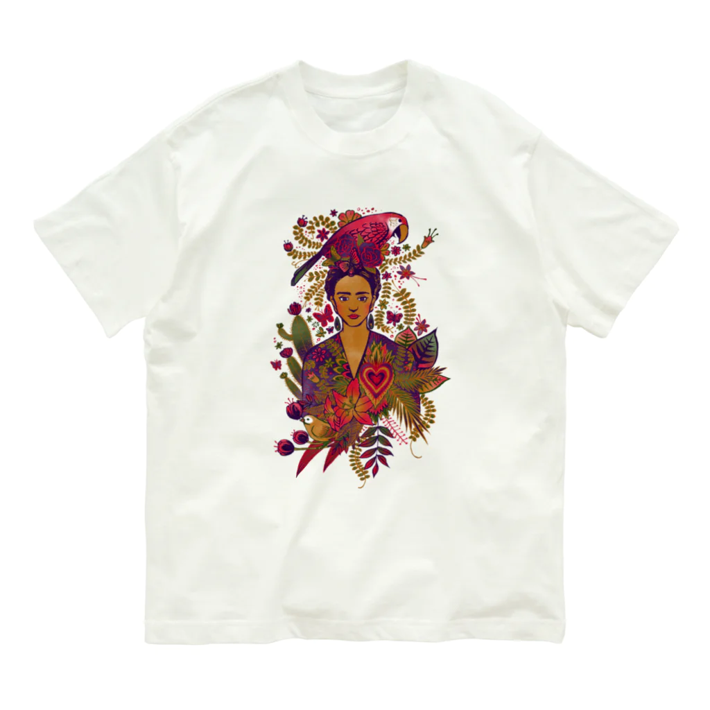IZANAMI by Akane YabushitaのFrida Organic Cotton T-Shirt