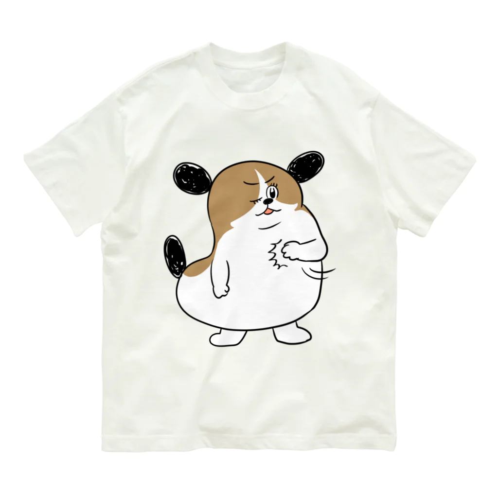 マツバラのもじゃまるおまかせ Organic Cotton T-Shirt