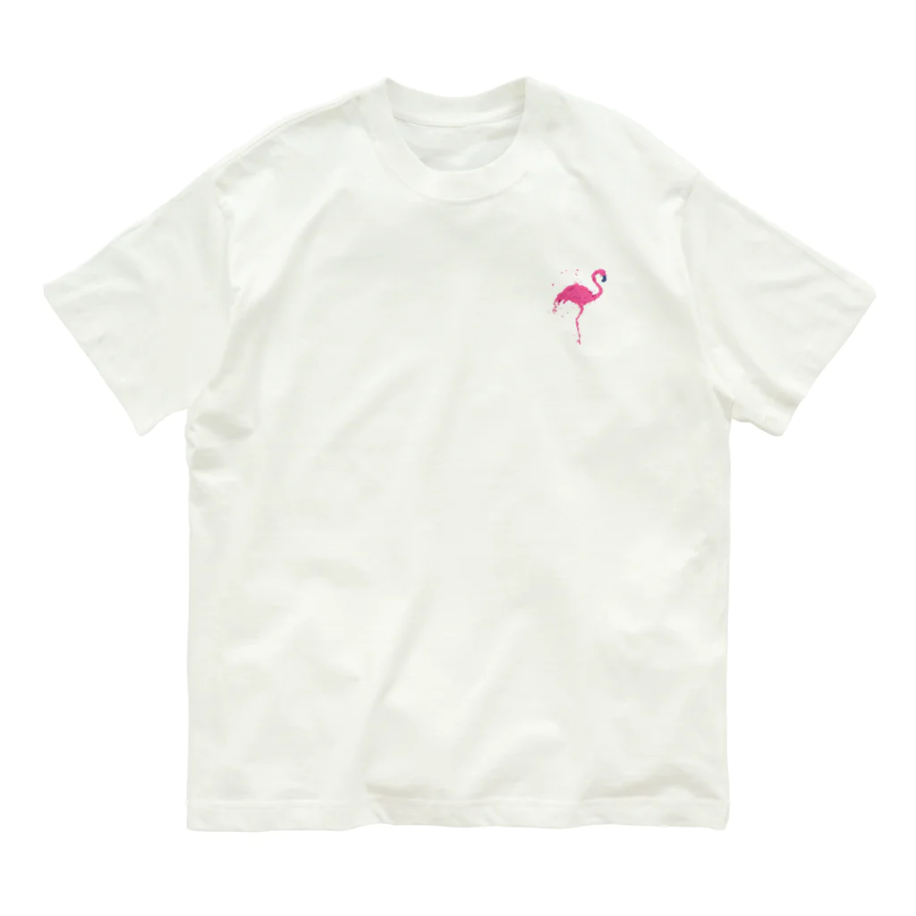 FENICOTTERO〔フェニコッテロ〕のピンクフラミンゴ Organic Cotton T-Shirt