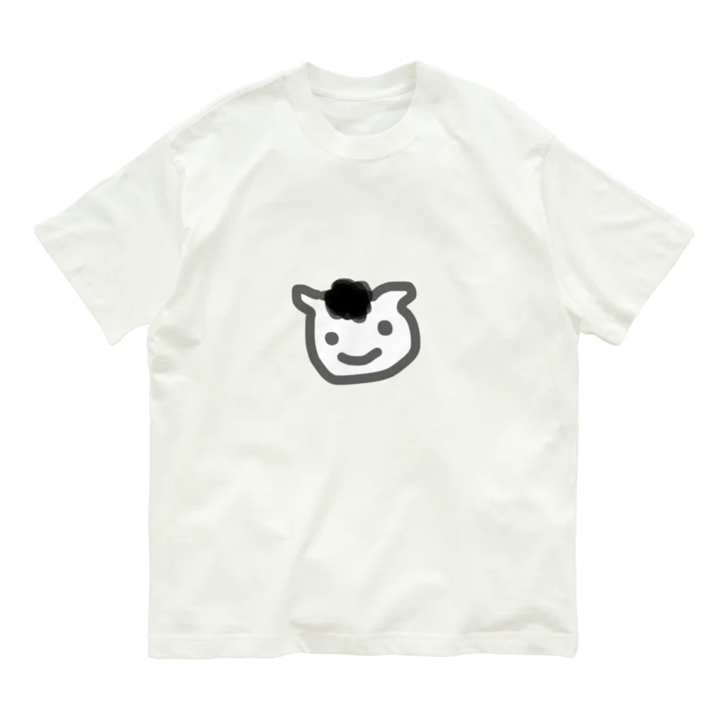 みつこのひつじのおかお Organic Cotton T-Shirt