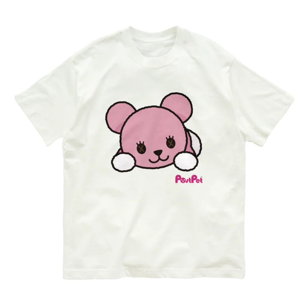 PostPet Official Shopのごろごろモモ オーガニックコットンTシャツ