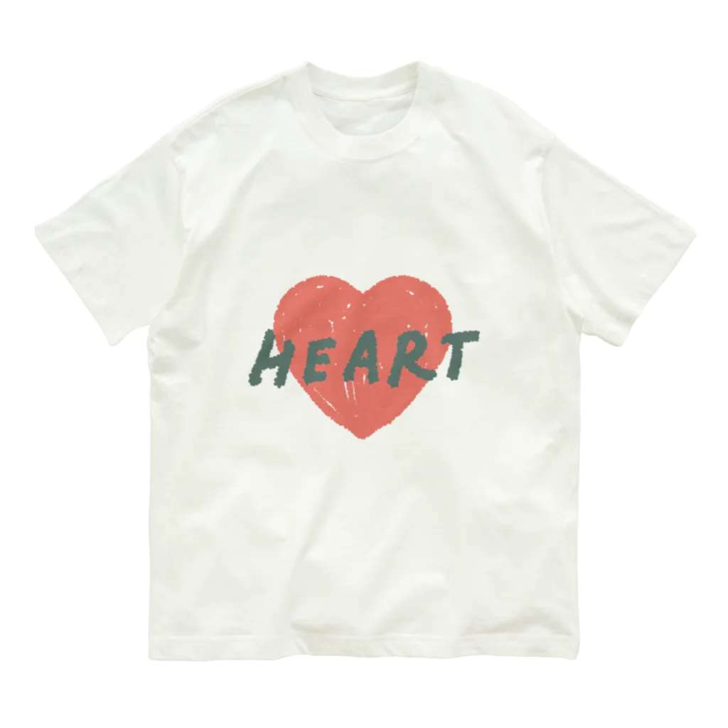 わかかのHEART Organic Cotton T-Shirt