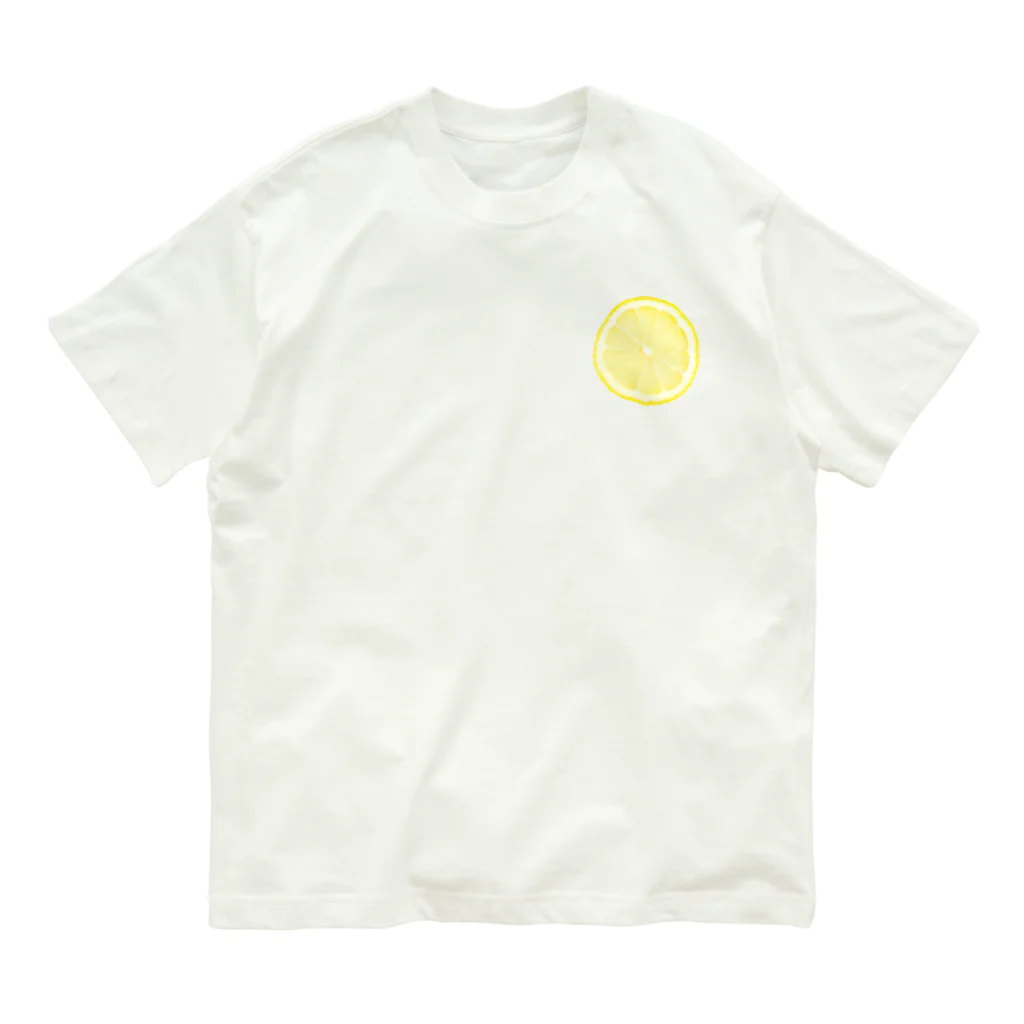 aicecreamのレモンスカッシュ🍋 Organic Cotton T-Shirt