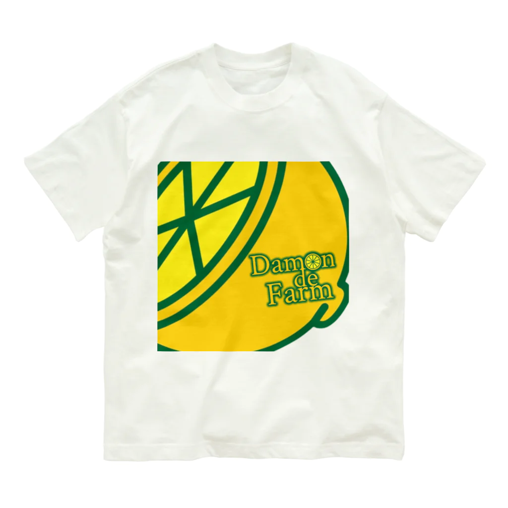 ﾆｼｷｵﾘ🍋CollectionのDamonde new レモンロゴ5 オーガニックコットンTシャツ