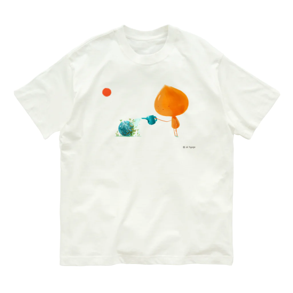 はれうさぎのココロのうつわ Organic Cotton T-Shirt