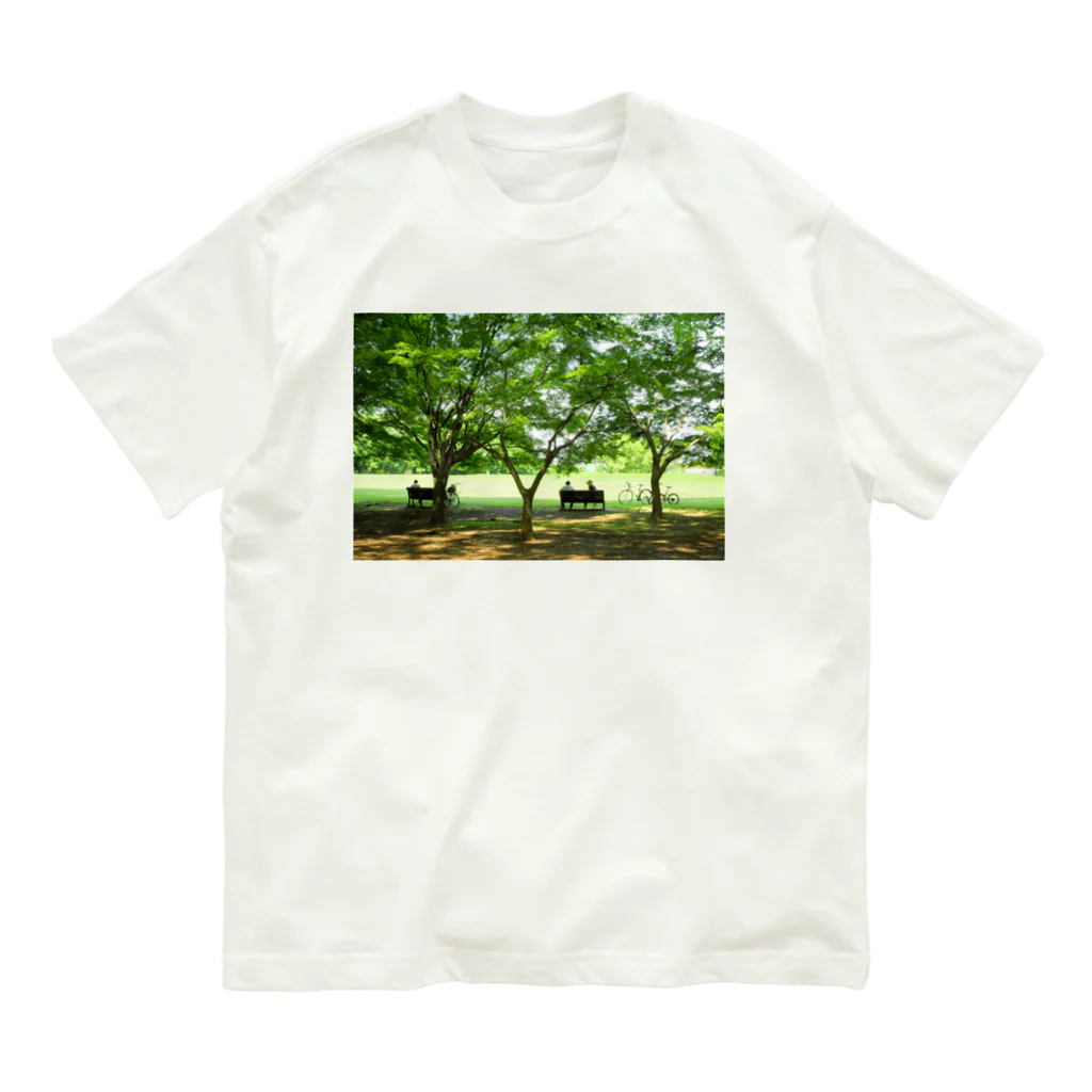 photo-kiokuの夏の木陰 オーガニックコットンTシャツ