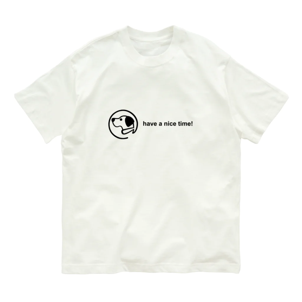 Leetamaのhave a nice time！ オーガニックコットンTシャツ