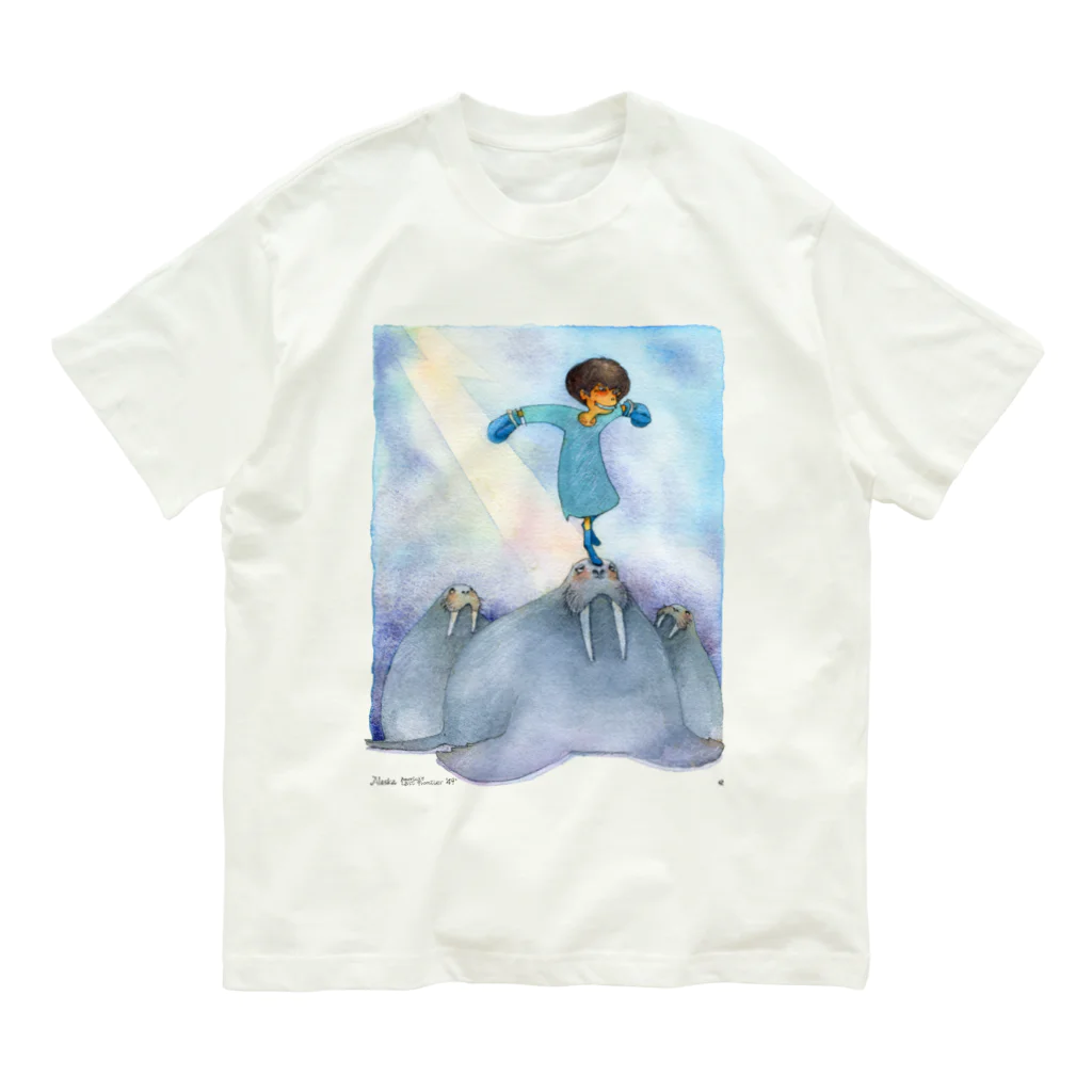 designfolioの大村せつAlaska_02 オーガニックコットンTシャツ