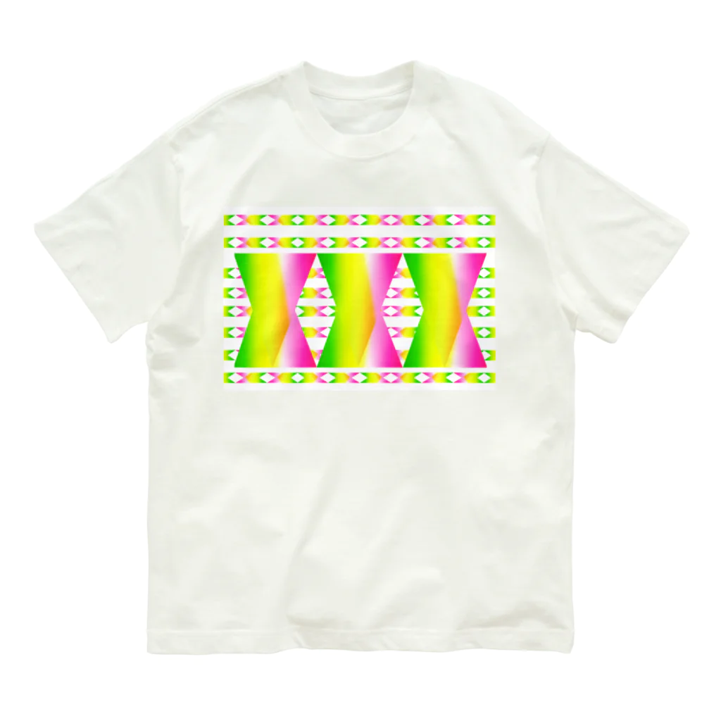 ✨🌈✨ユラクラカン🇯🇵 ✨🌈✨の🌸春色虹グラス🌈 Organic Cotton T-Shirt