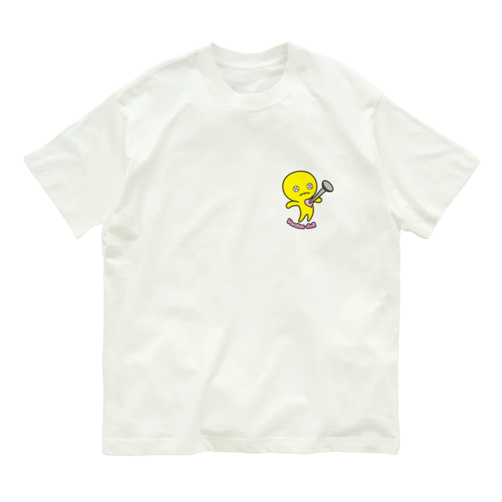 STUDIO SUNLIGHT WEB SHOPのぶーどぅーどーる（イエロー） オーガニックコットンTシャツ