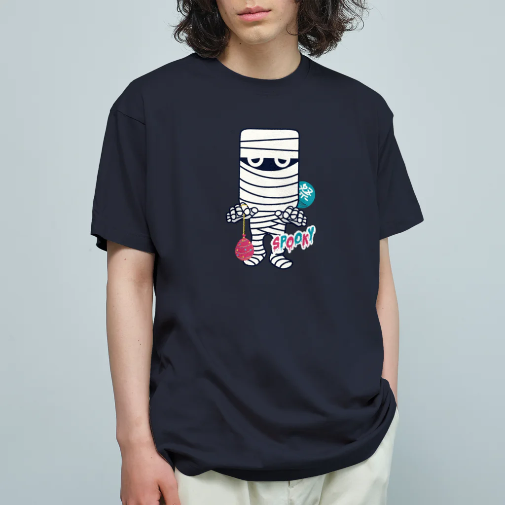 キッズモード某の夏祭り帰りのミイラ男 Organic Cotton T-Shirt