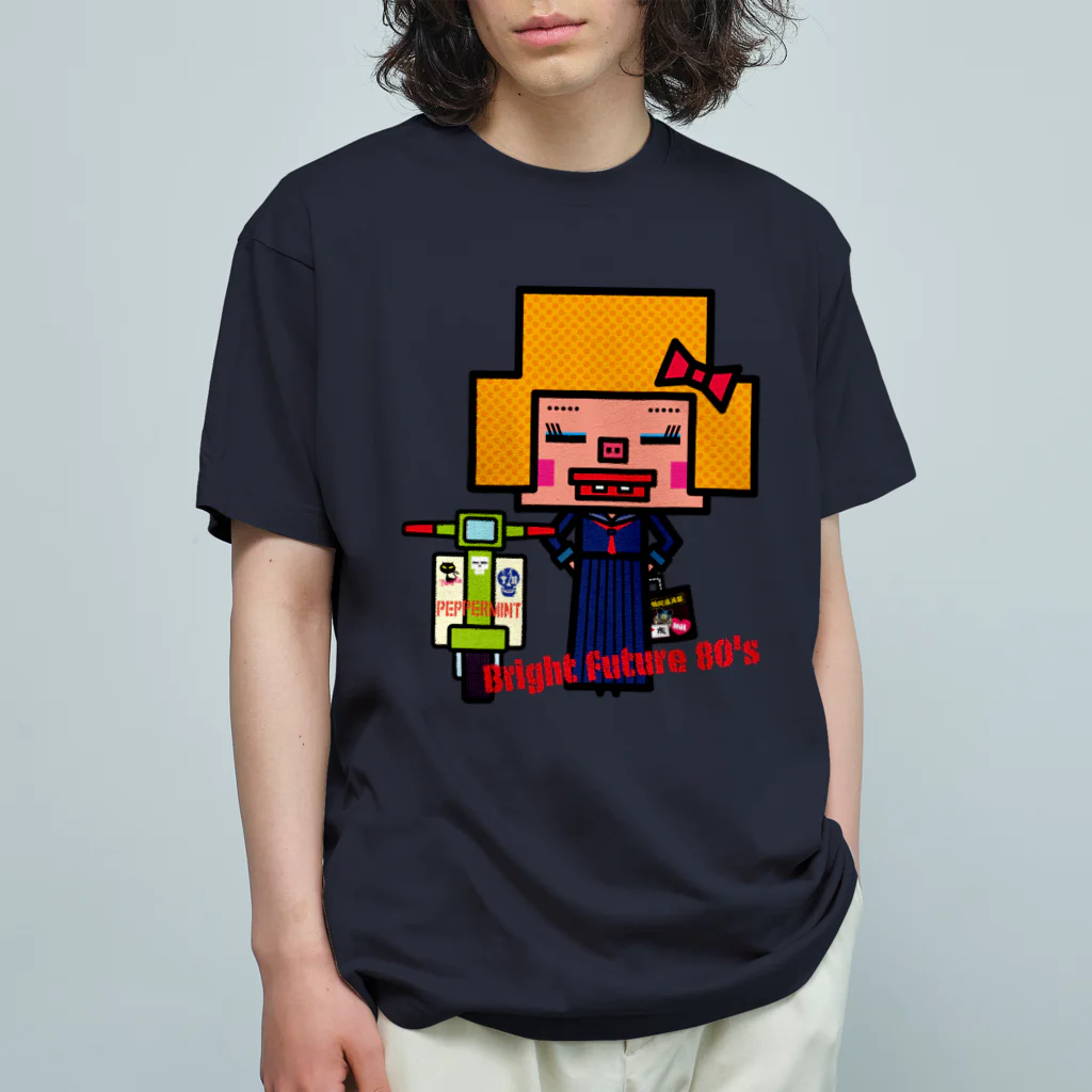 ドレメヒロコのゲンチャネキ オーガニックコットンTシャツ