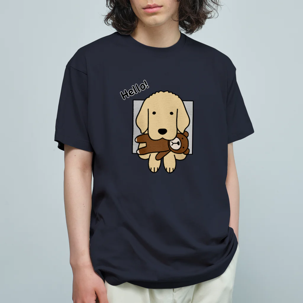 efrinmanのハロー！（両面） オーガニックコットンTシャツ