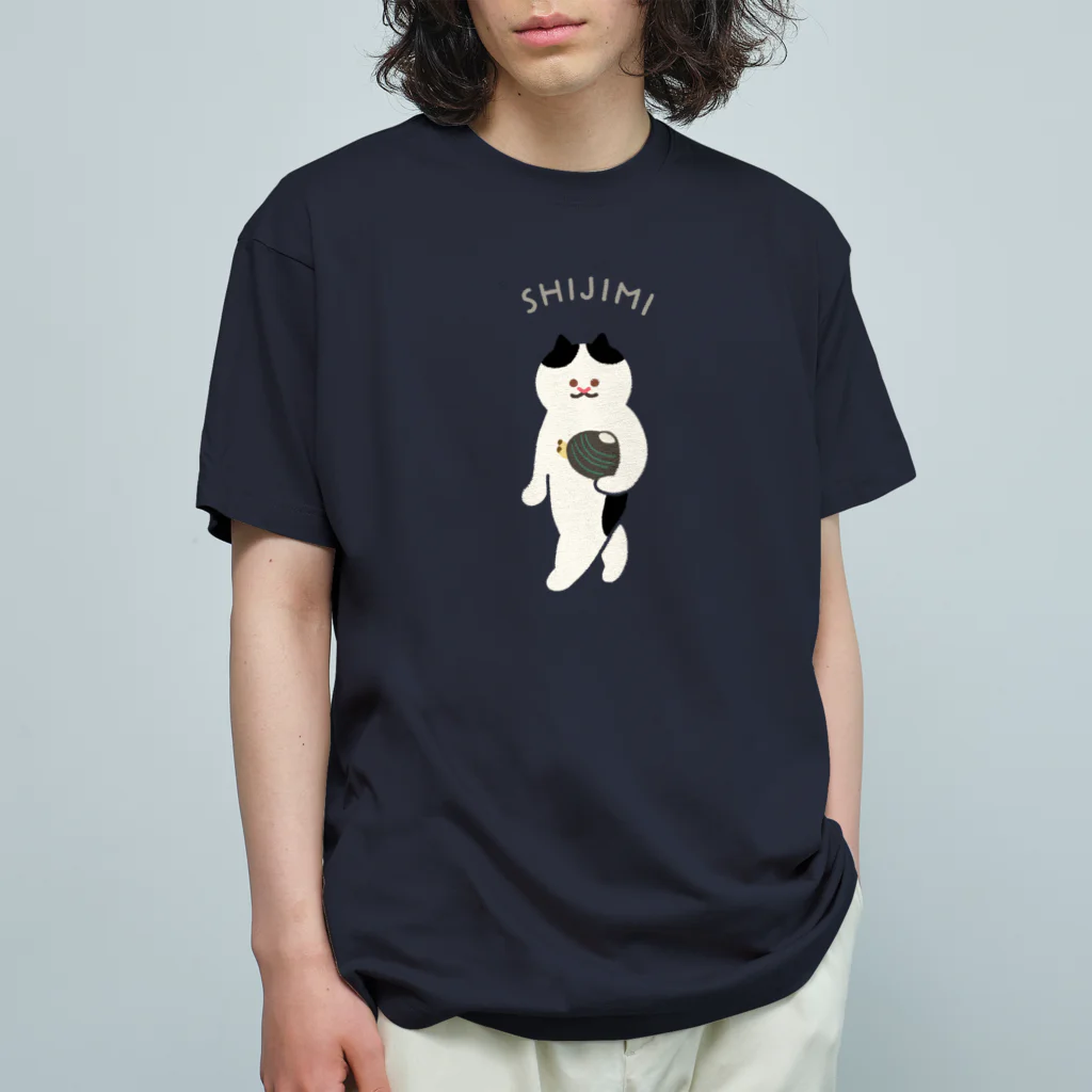 SUIMINグッズのお店の【大】SHIJIMI Organic Cotton T-Shirt