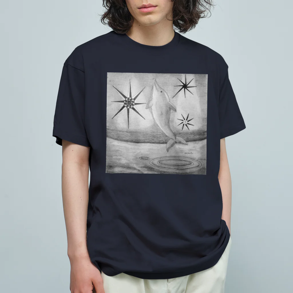 39Sのイルカ飛ぶ！ Organic Cotton T-Shirt