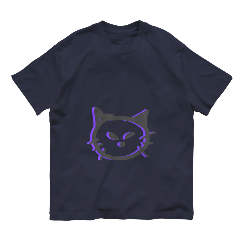 Pilgurim Innovationsのネガねこ オーガニックコットンTシャツ