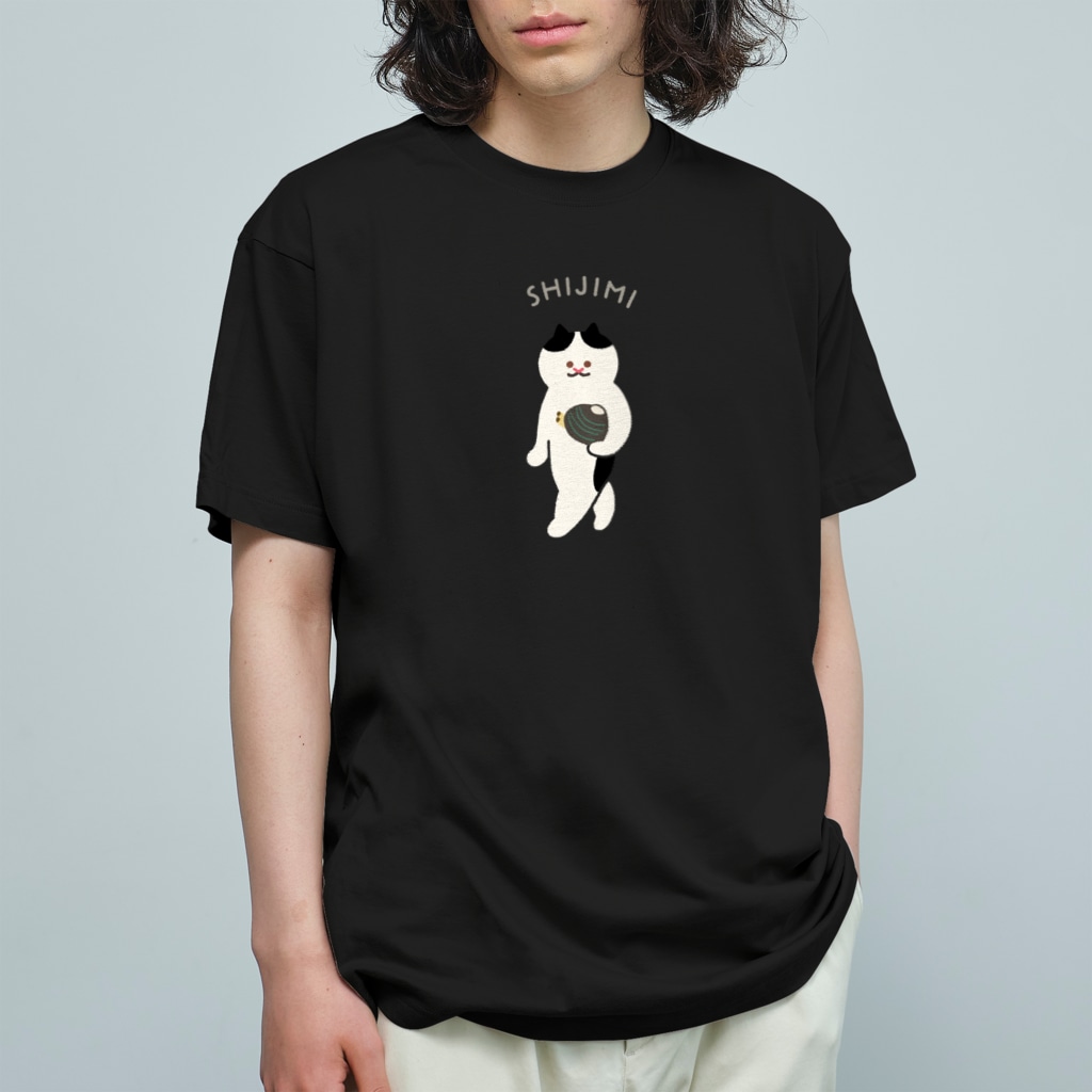 SUIMINグッズのお店の【中】SHIJIMI Organic Cotton T-Shirt