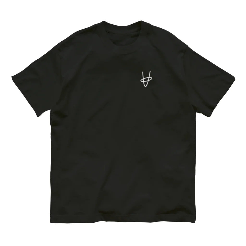 vacantのlogo オーガニックコットンTシャツ