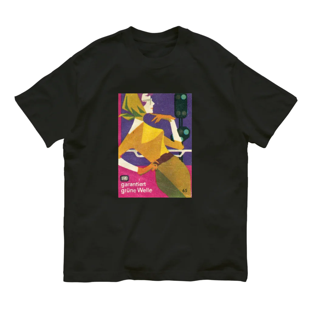 YS VINTAGE WORKSのドイツ国鉄 DB レディー1 寄りかかり オーガニックコットンTシャツ