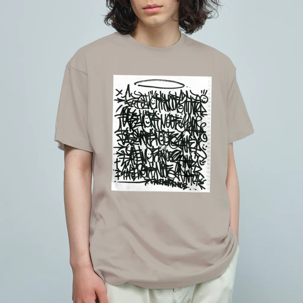 NOOBのタギング グラフィティ 可愛い 感じ( ´ ▽ ` )ﾉ Organic Cotton T-Shirt