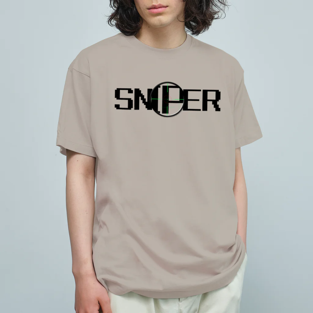 Ａ’ｚｗｏｒｋＳのSNIPER(英字＋１シリーズ) オーガニックコットンTシャツ