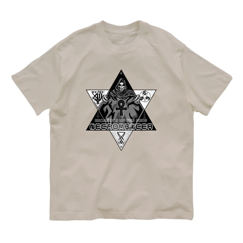 Ａ’ｚｗｏｒｋＳの六芒星ネクロマンサー ブラックアンク Organic Cotton T-Shirt