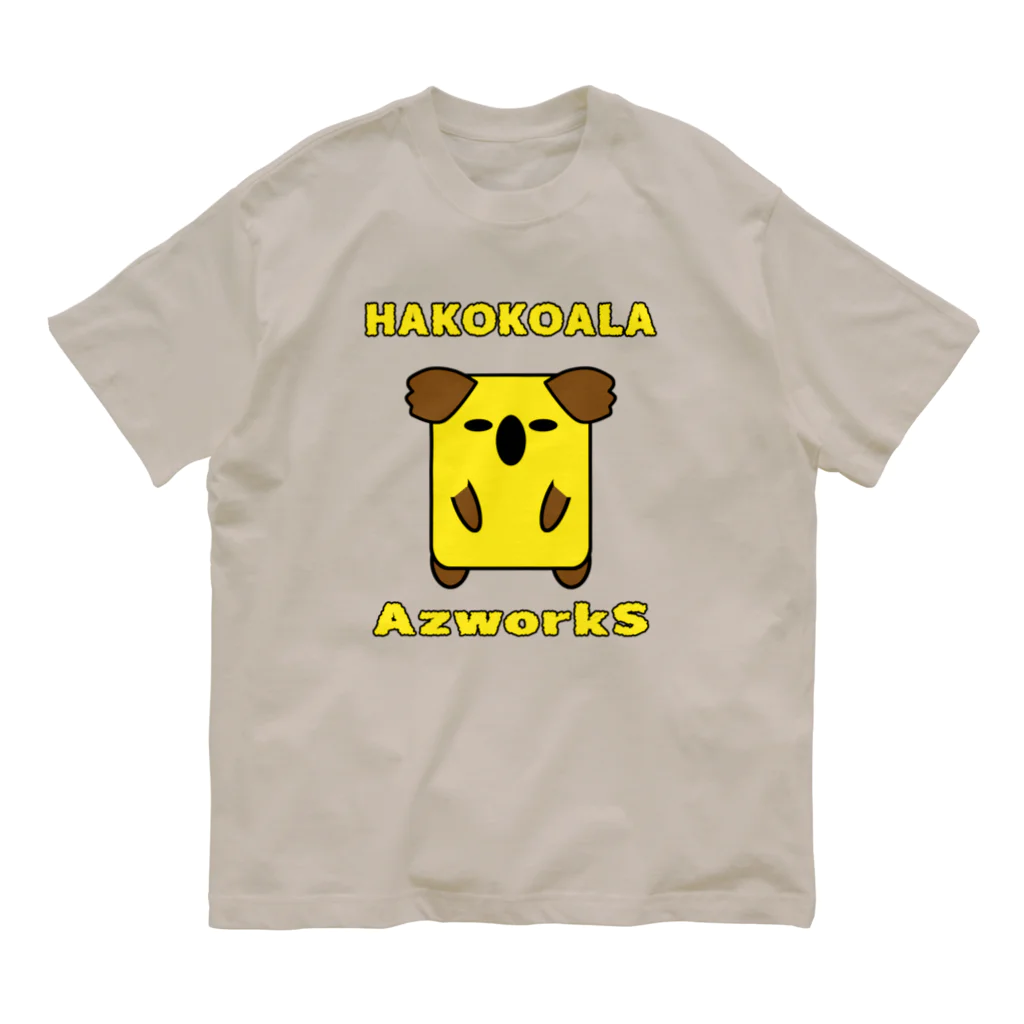 Ａ’ｚｗｏｒｋＳのハココアラ（黄） Organic Cotton T-Shirt