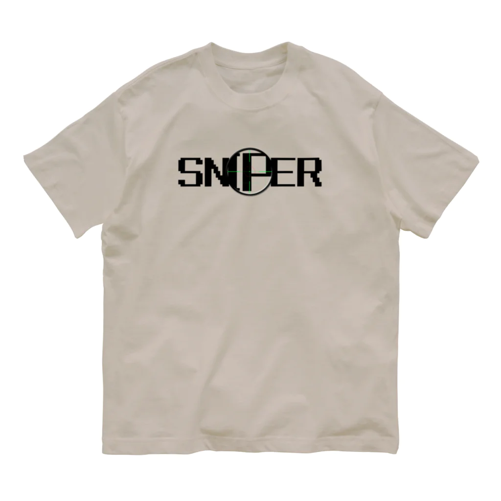 Ａ’ｚｗｏｒｋＳのSNIPER(英字＋１シリーズ) オーガニックコットンTシャツ