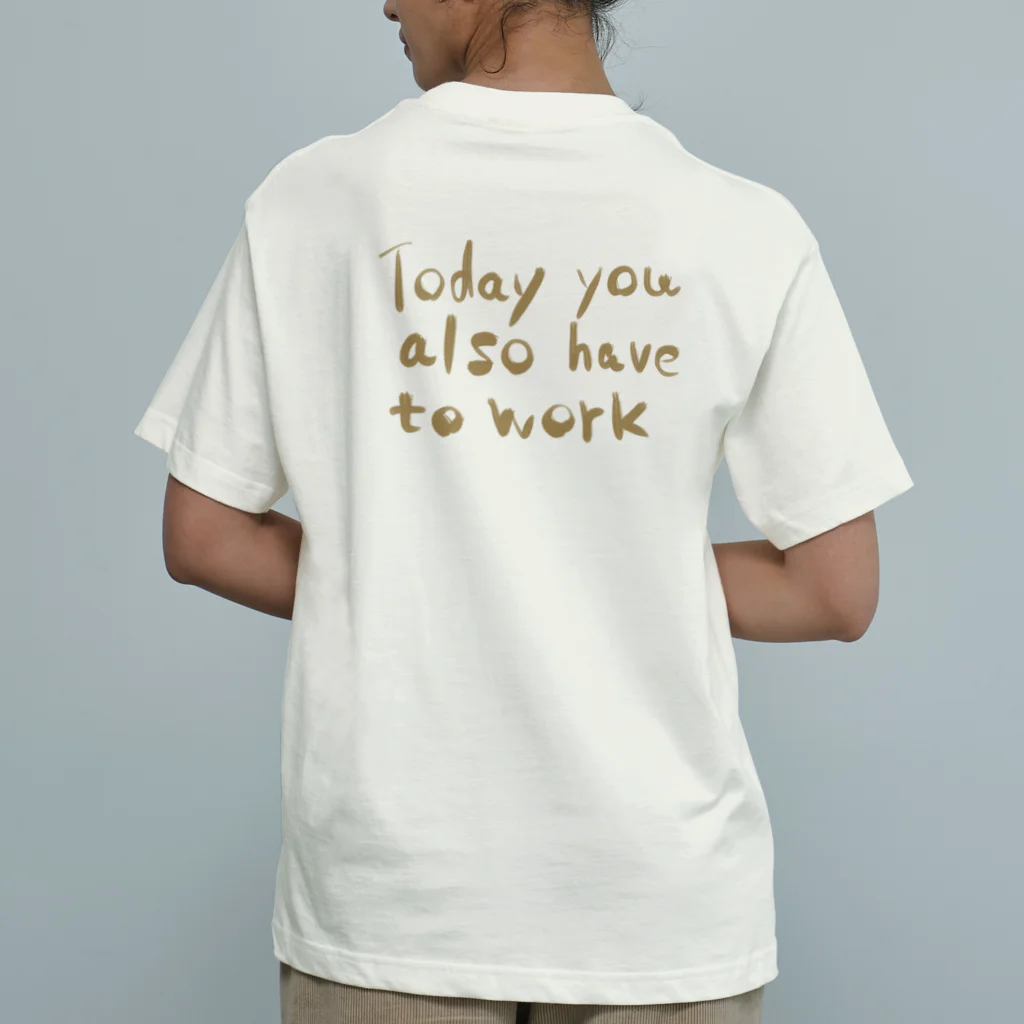 AkironBoy's_Shopのうさぎと小鳥　Harmony Organic Cotton T-Shirt