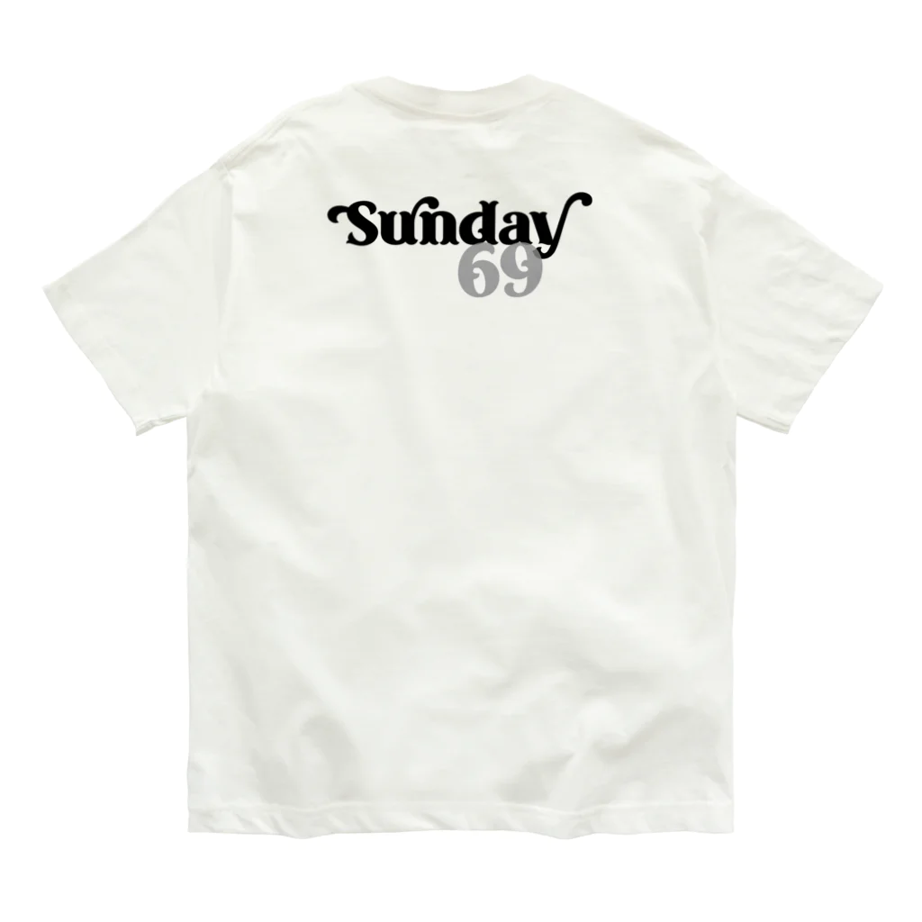 NicoRock 2569のSunday69-2 オーガニックコットンTシャツ