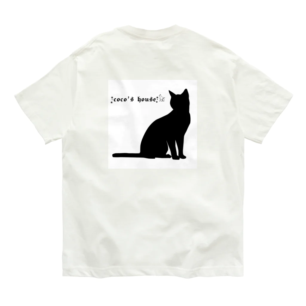 *̩̩͙𝔠𝔬𝔠𝔬'𝔰 𝔥𝔬𝔲𝔰𝔢*̣̣̥𓃠のcoco's houseオリジナル Organic Cotton T-Shirt