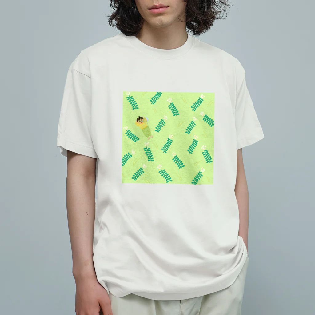 やまてつこのお昼寝シャツ Organic Cotton T-Shirt