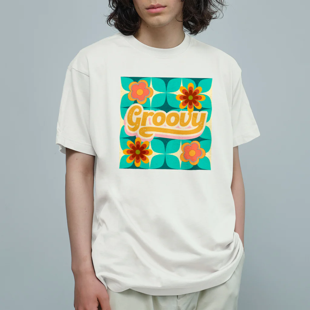 supercellのgroovy オーガニックコットンTシャツ