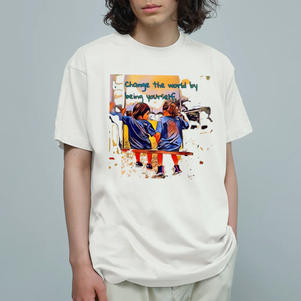 vgのふたり オーガニックコットンTシャツ