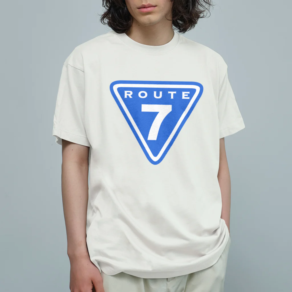 STRAYLIGHT SUZURI PXのROUTE7 オーガニックコットンTシャツ