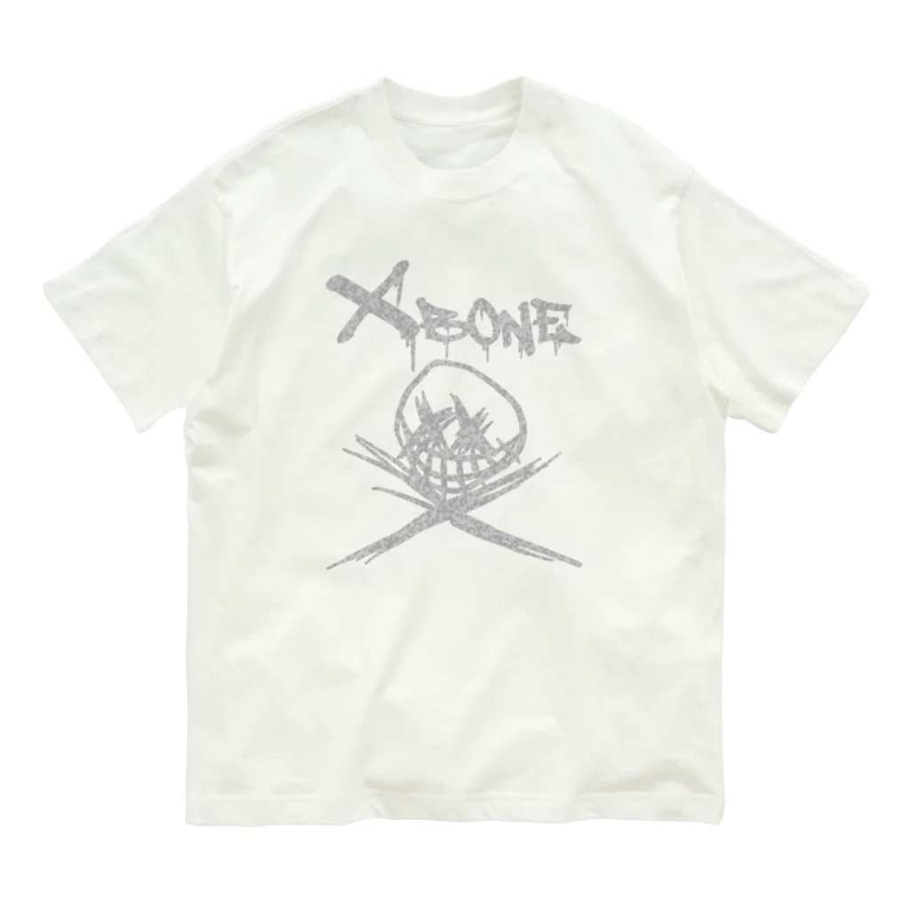 Ａ’ｚｗｏｒｋＳのRAKUGAKIXBONE WHTCAM オーガニックコットンTシャツ