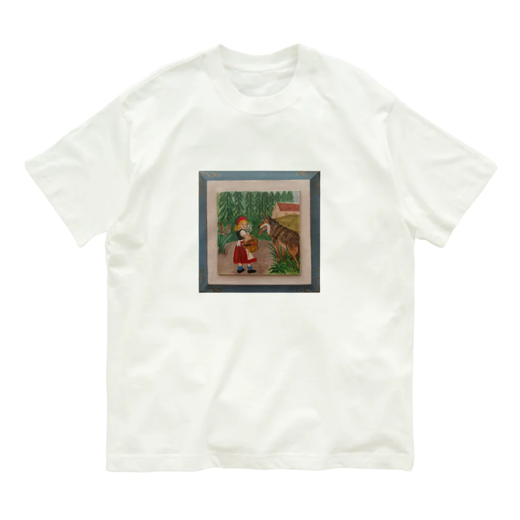 frau-sの赤ずきんちゃん オーガニックコットンTシャツ
