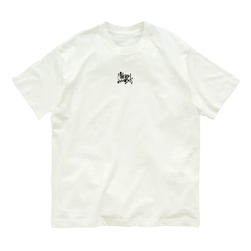  階段、花、炎のMakdnard on Fire!! Organic Cotton T-Shirt