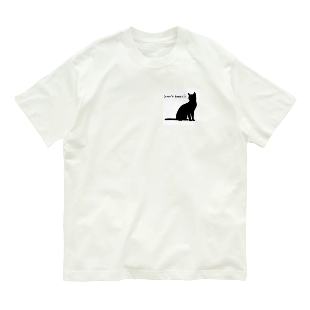 *̩̩͙𝔠𝔬𝔠𝔬'𝔰 𝔥𝔬𝔲𝔰𝔢*̣̣̥𓃠のcoco's houseオリジナル Organic Cotton T-Shirt