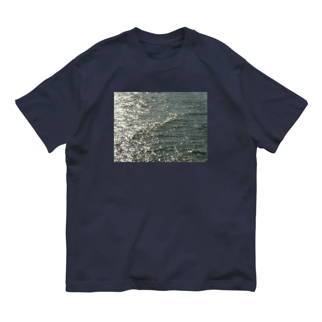 空屋　sorayakusakaの201410241247000 　海面は燻し銀 Organic Cotton T-Shirt