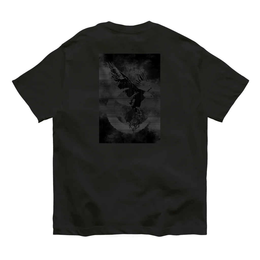 RMk→D (アールエムケード)の鷲ノ月 オーガニックコットンTシャツ