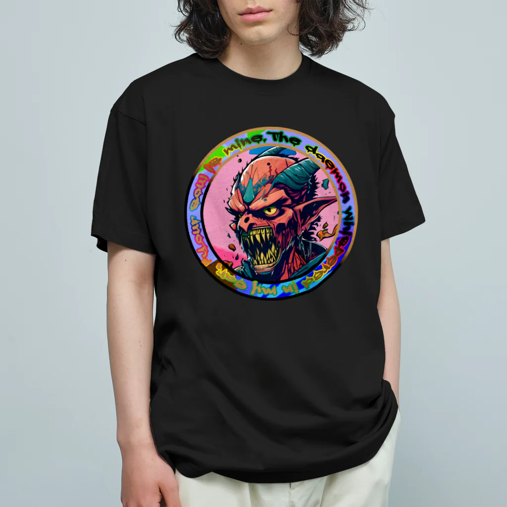 Ａ’ｚｗｏｒｋＳの悪魔の囁き オーガニックコットンTシャツ