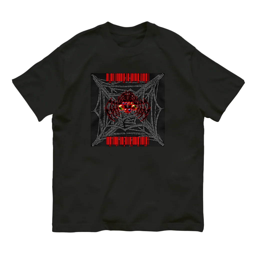 Ａ’ｚｗｏｒｋＳの8-EYES SPIDER オーガニックコットンTシャツ