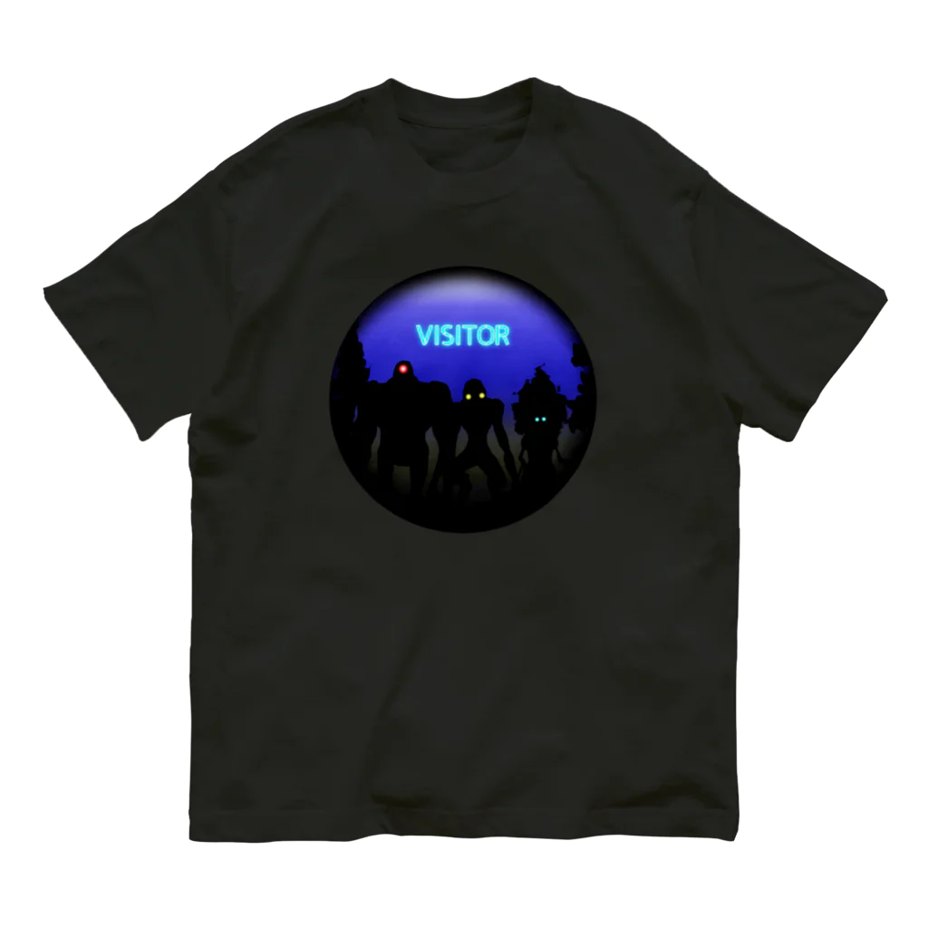 Ａ’ｚｗｏｒｋＳのVISITOR-来訪者- Organic Cotton T-Shirt