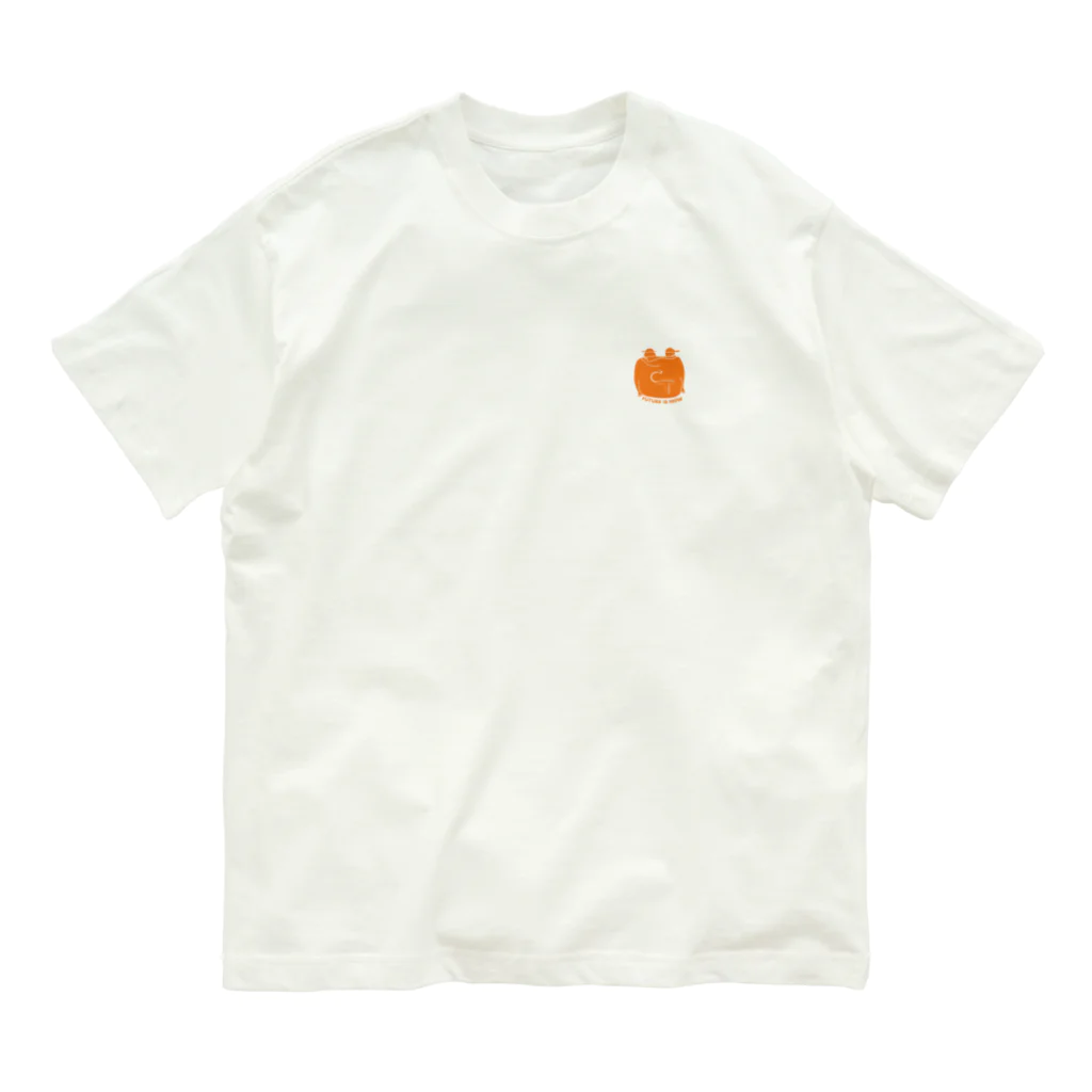 FUTURE IS NOWのCT ORANGE  Organic Cotton T-Shirt